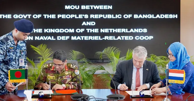 বাংলাদেশ–নেদারল্যান্ডস নতুন সমঝোতা স্মারক স্বাক্ষর করছেন